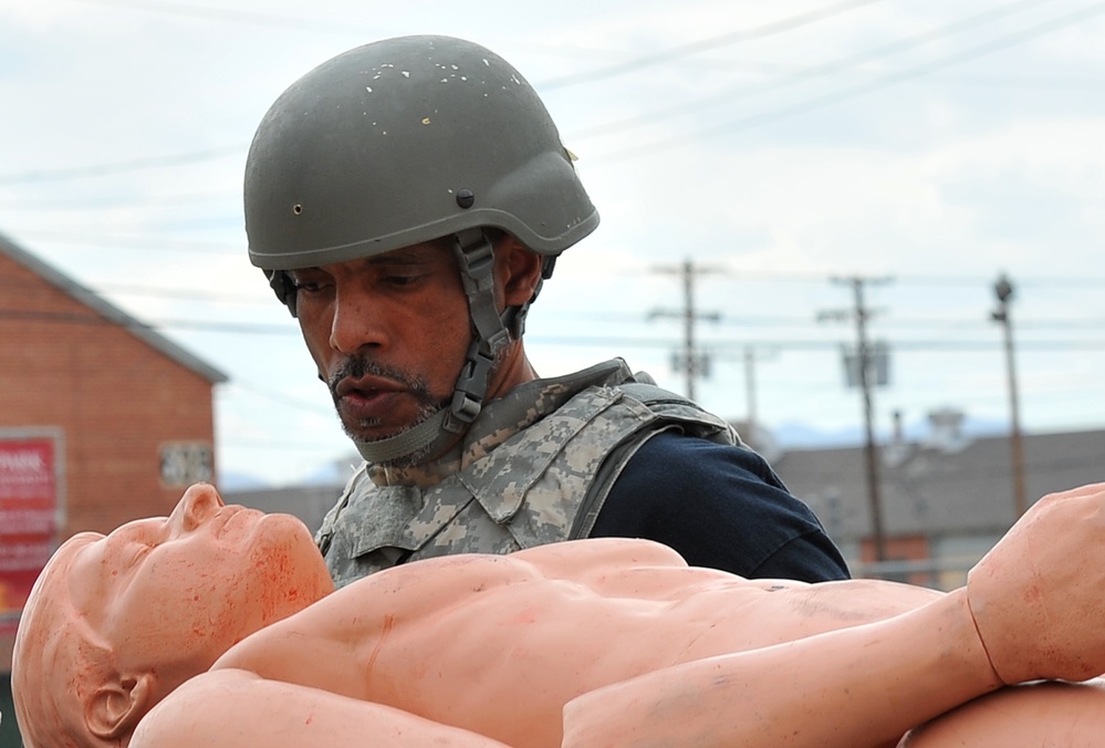 Operational Contract Support Joint Exercise 2015 tactical combat casualty care