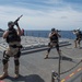 USS Shiloh training