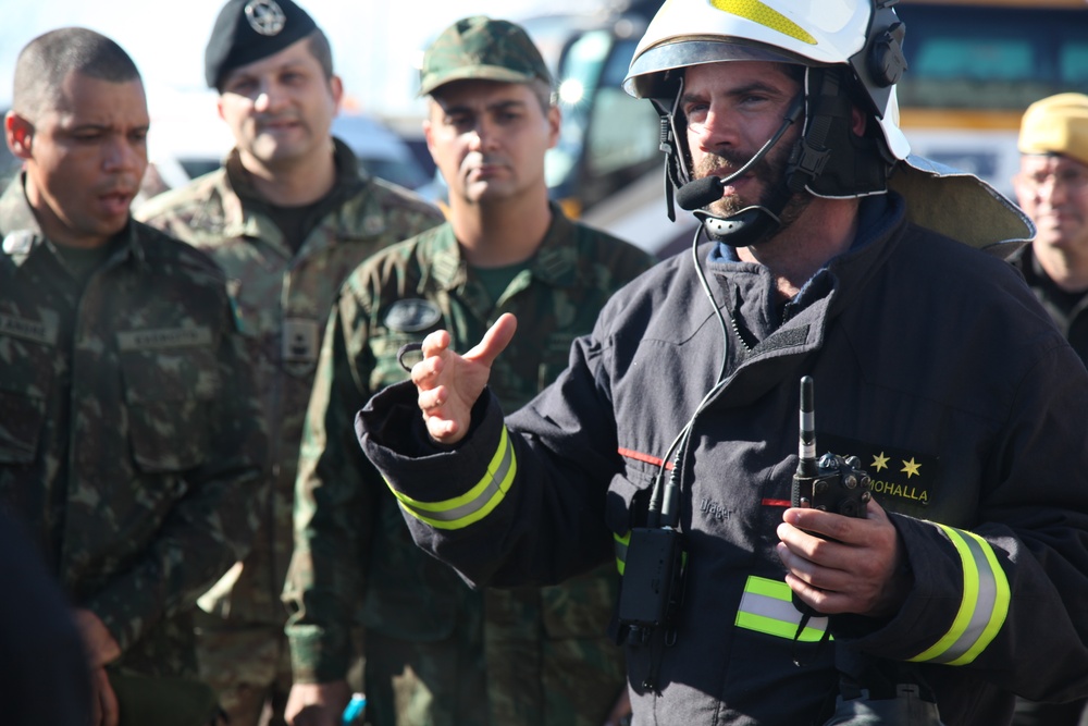 TF68; 7th CSC Soldiers participate in Spain disaster response exercise Daimiel 15