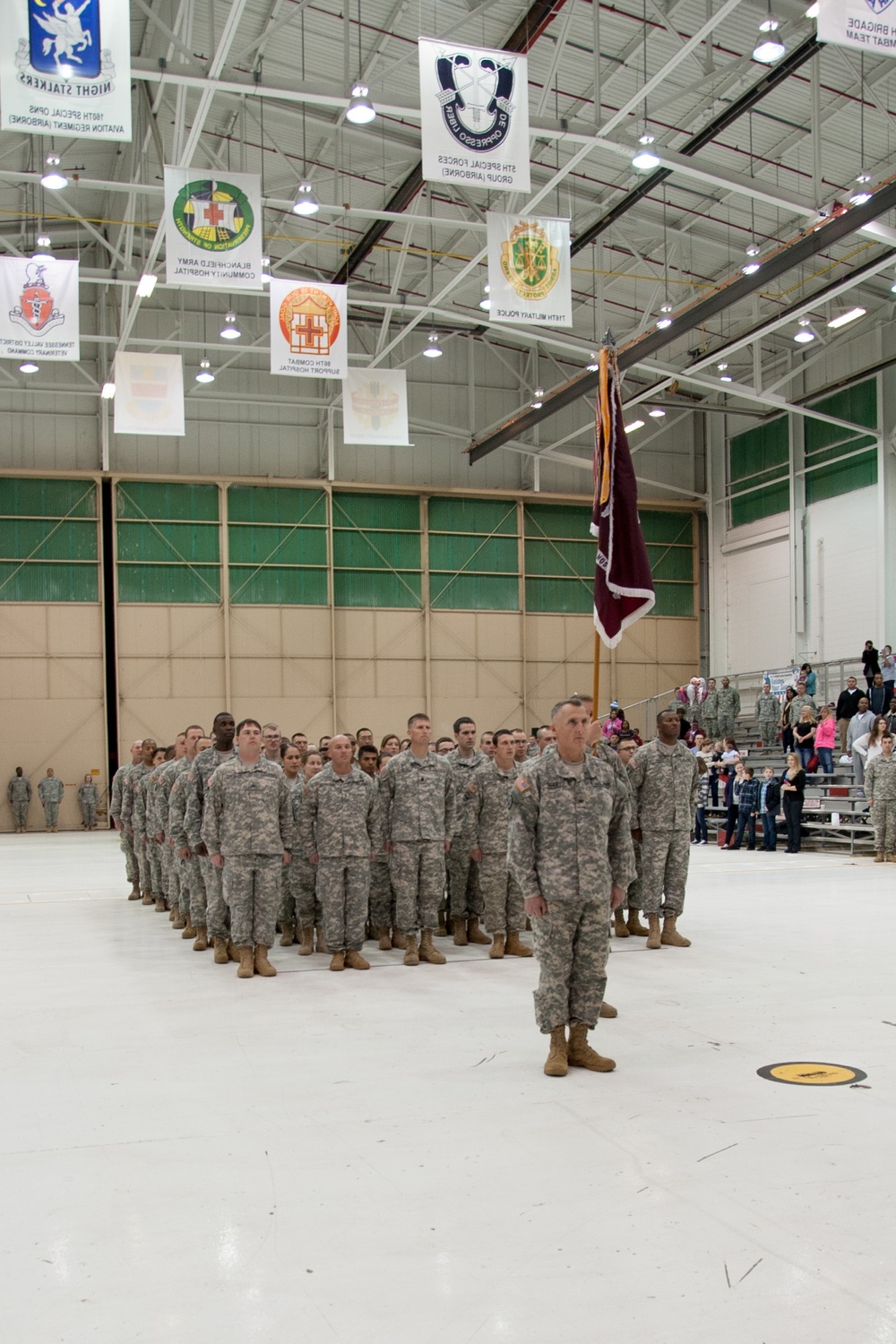 Fort Campbell Soldiers redeploy home from Africa