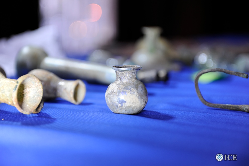 Ancient antiquities and Saddam Hussein-era objects returned to Iraq