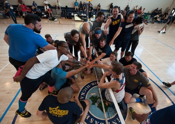 US Navy Sailors, Coast Guardsmen compete during Wounded Warrior Pacific Trials