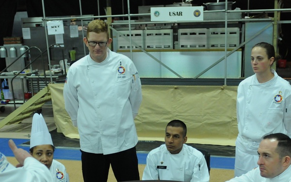 Army Reserve cooks compete in Military Culinary Arts Competitive Training Event