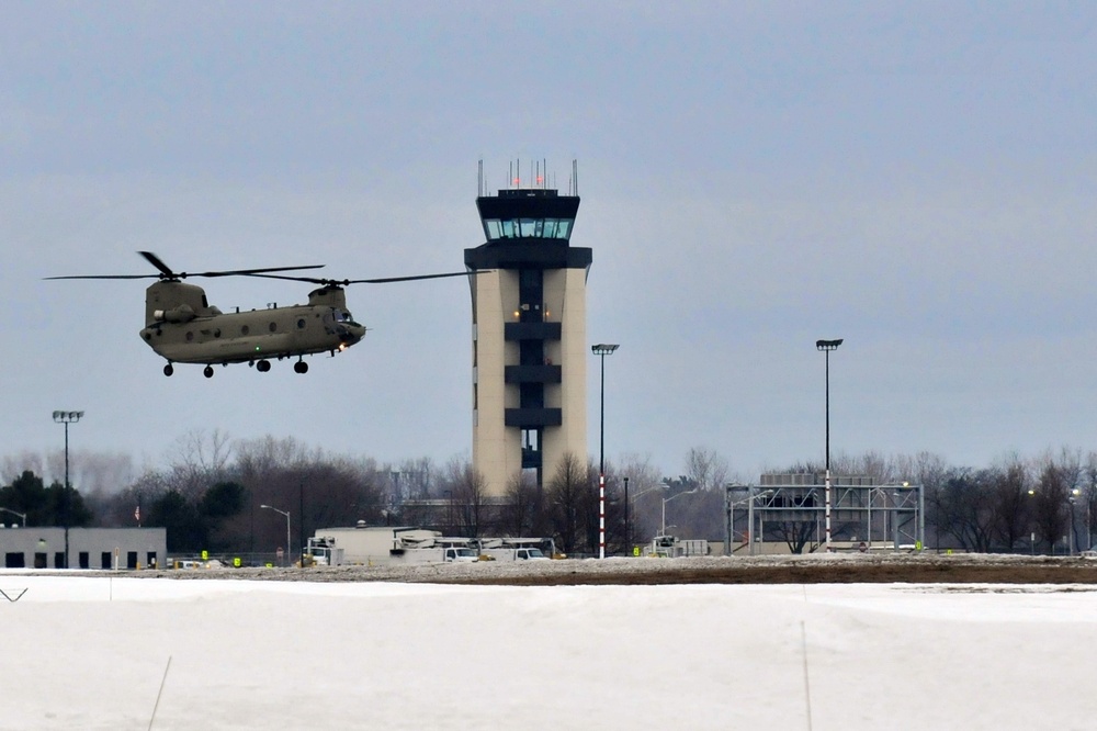 New York Air and Army National Guard Helicopter Training