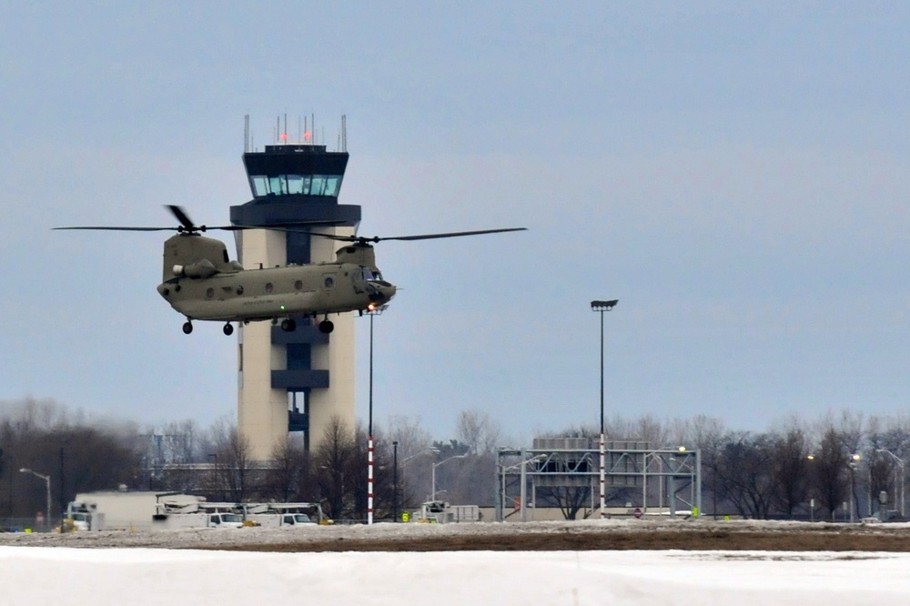 New York Air and Army National Guard Helicopter Training