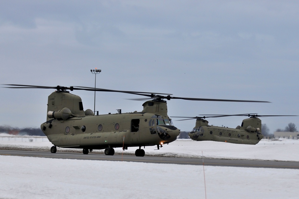 New York Air and Army National Guard Helicopter Training