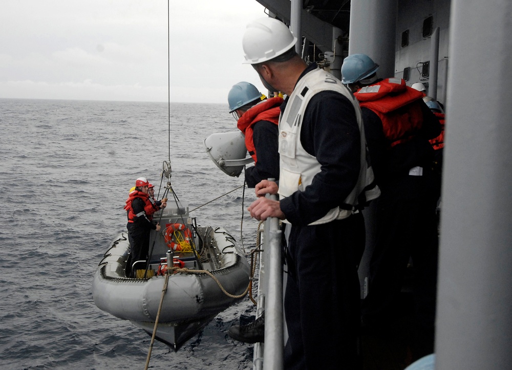 USS Blue Ridge operations