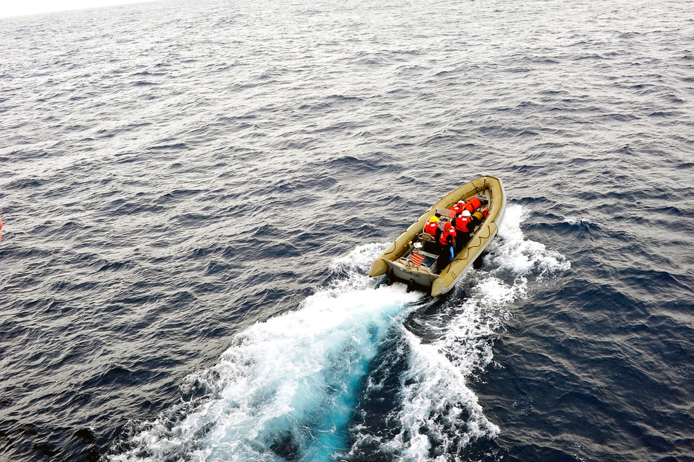USS Blue Ridge operations