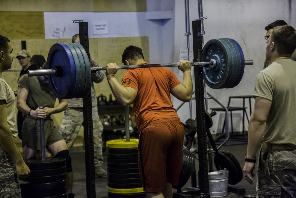 Getting Gains: SPMAGF-CR-CC Marines Compete for Weightlifting Title