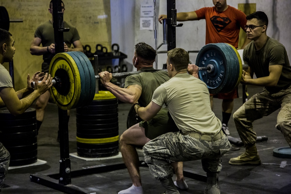 Getting Gains: SPMAGF-CR-CC Marines Compete for Weightlifting Title