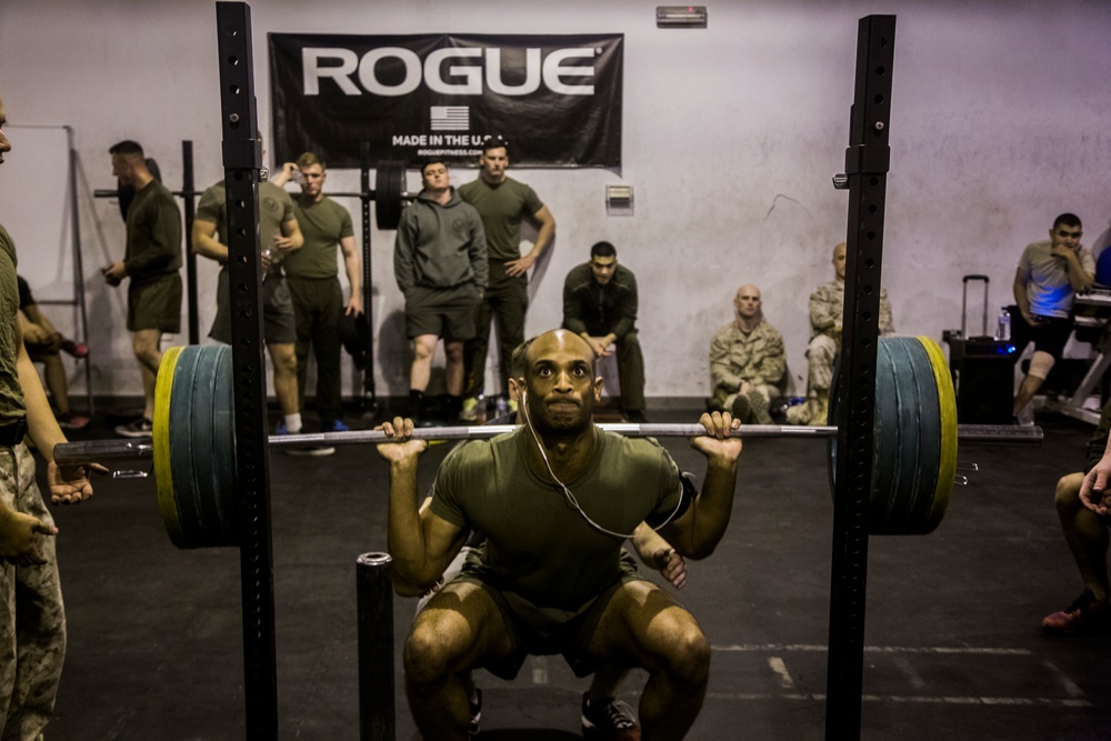 Getting Gains: SPMAGF-CR-CC Marines Compete for Weightlifting Title