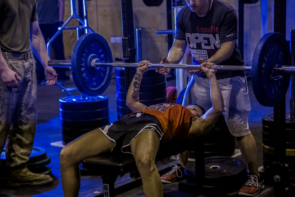 Getting Gains: SPMAGF-CR-CC Marines Compete for Weightlifting Title