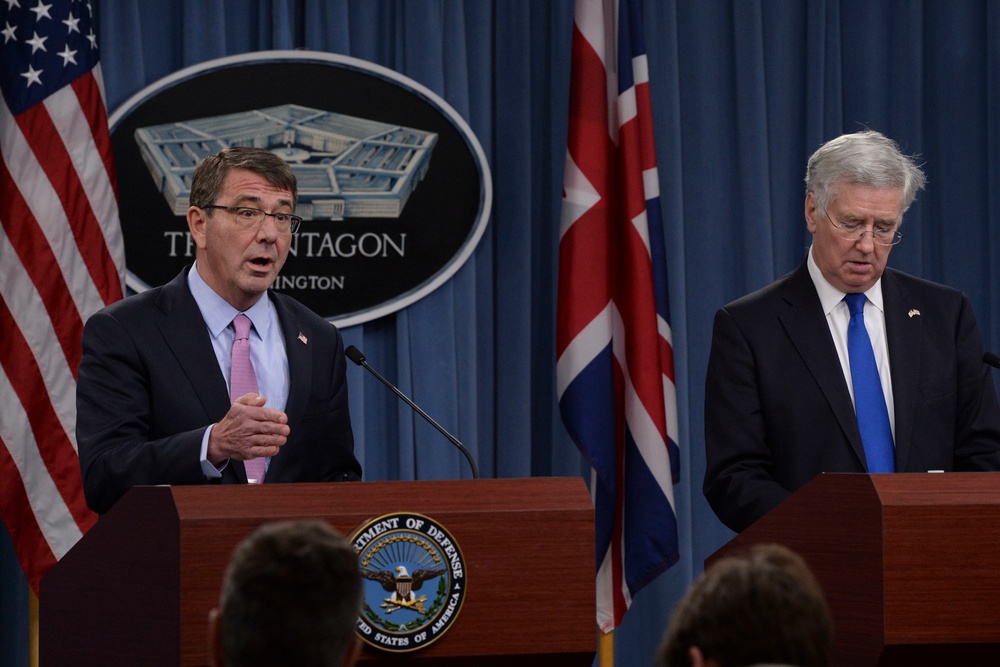 UK Minister of Defence visit