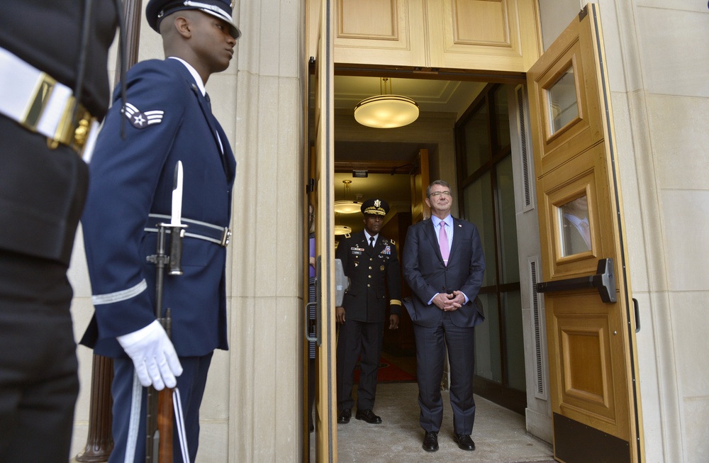 UK Minister of Defence visit