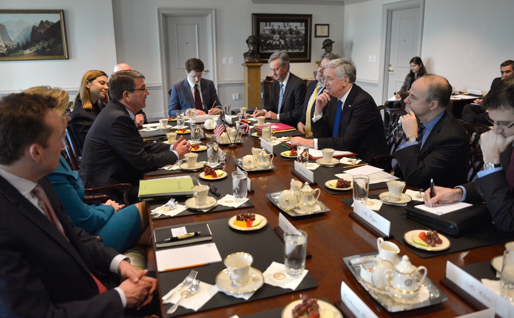 UK Minister of Defence visit