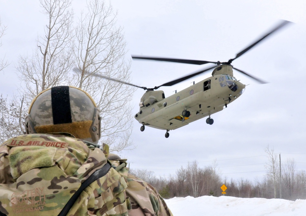 New York Army and Air Guard train together at Fort Drum