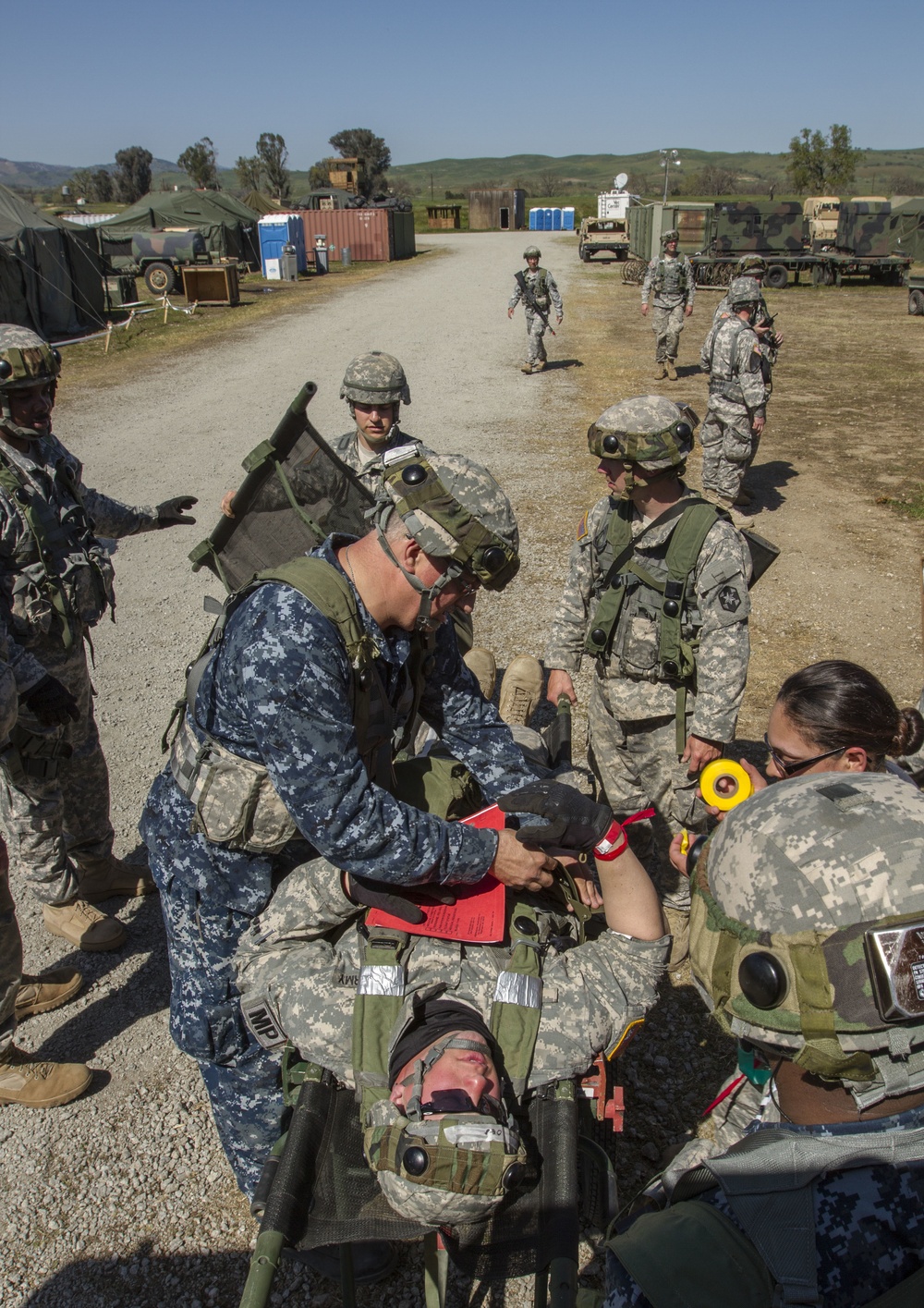 Army, Navy medical units gel together