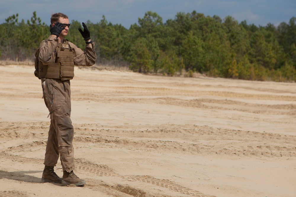 2D Transportation Support Battalion provides fuel for 2nd Amphibious Assault Battalion