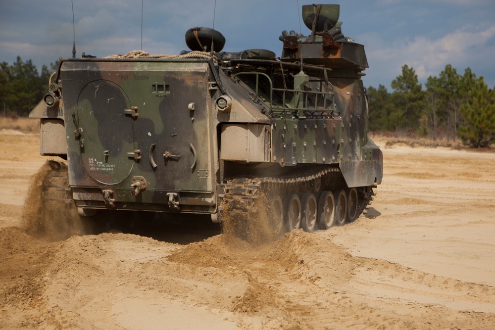 2D Transportation Support Battalion provides fuel for 2nd Amphibious Assault Battalion