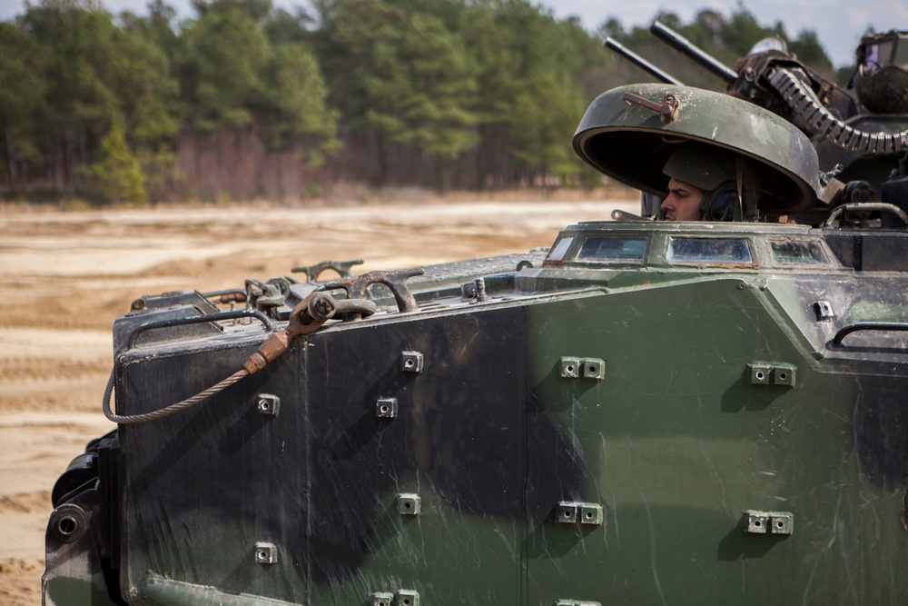 2D Transportation Support Battalion provides fuel for 2nd Amphibious Assault Battalion