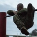 Marine recruits test strength, balance on Parris Island obstacle course