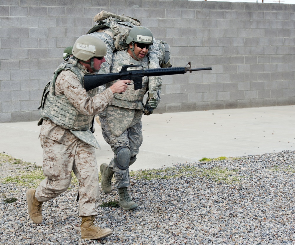 Operational Contract Support Joint Exercise 2015 small unit tactics training