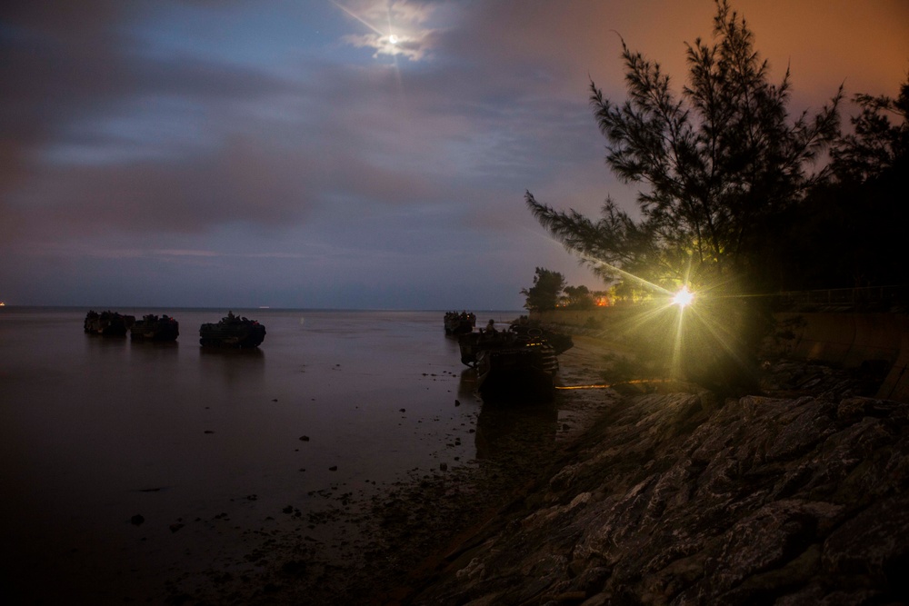 Company G conducts a Mechanized Raid