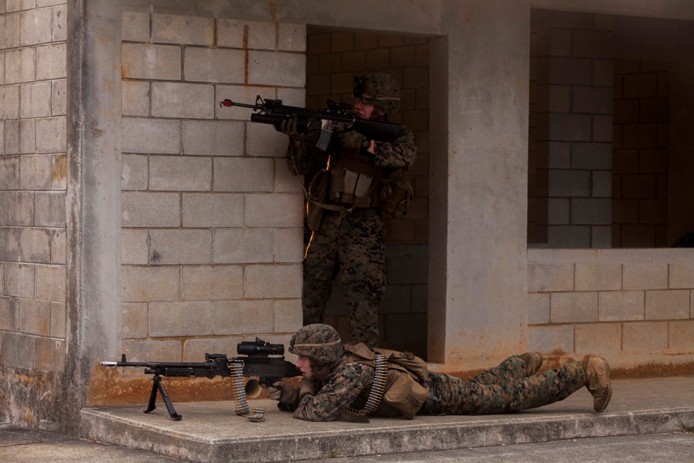 Company G conducts a Mechanized Raid