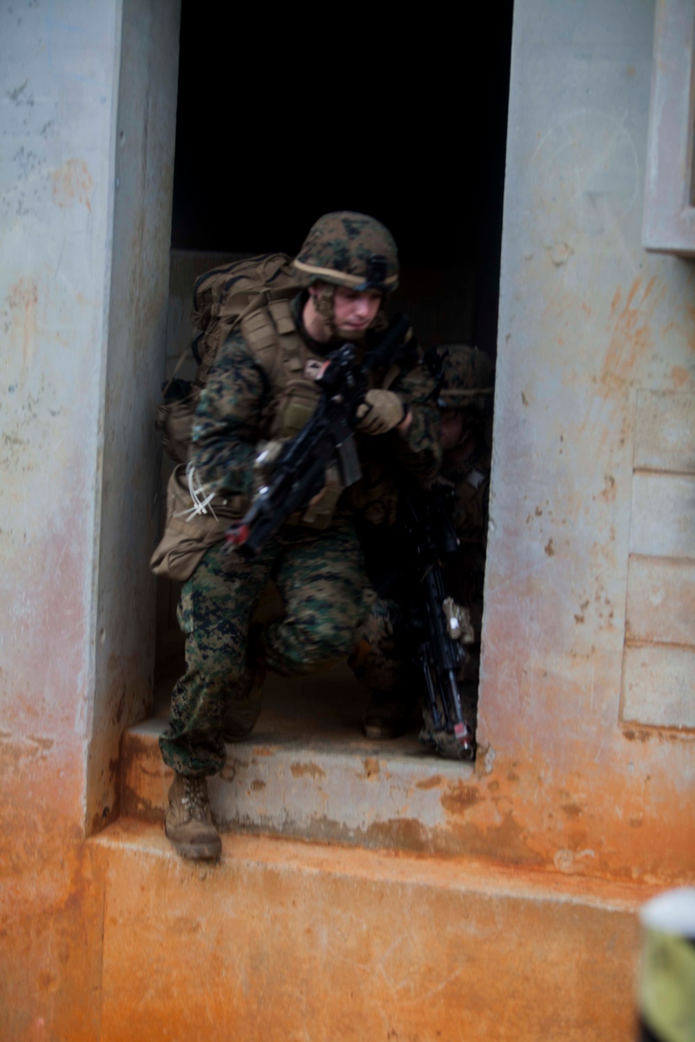 Company G conducts a Mechanized Raid