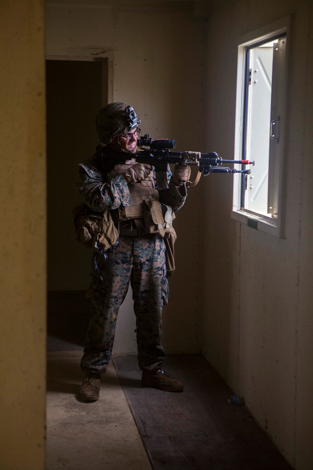 Company G conducts a Mechanized Raid