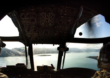By air, land: Army trains at bellows