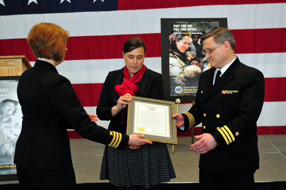 100th anniversary of the Navy Reserve