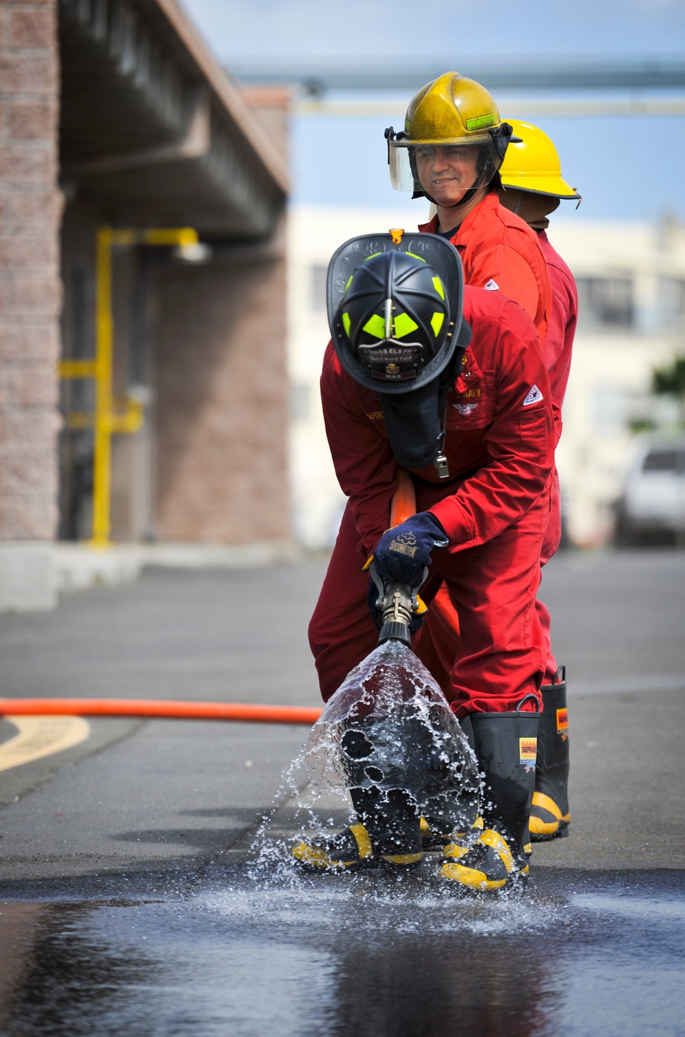 Basic Damage Control Evolution at Joint Base Pearl Harbor-Hickam