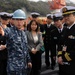 JMSDF members tour USS George Washington