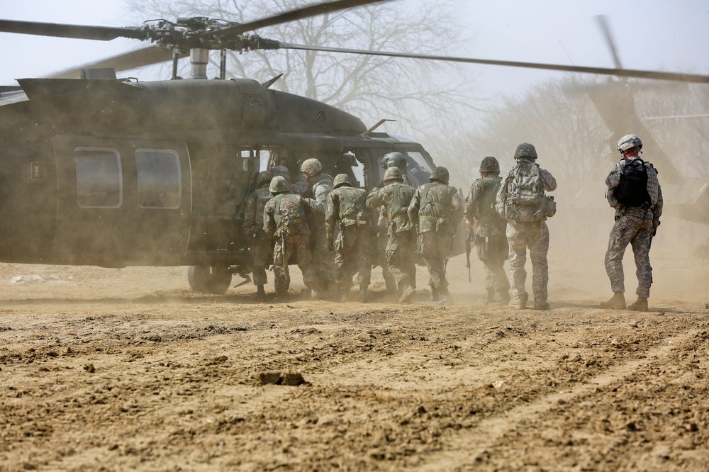 2SBCT, ROK conduct bilateral training
