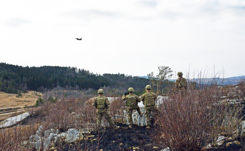 Slovenia live close air support March 12, 2015
