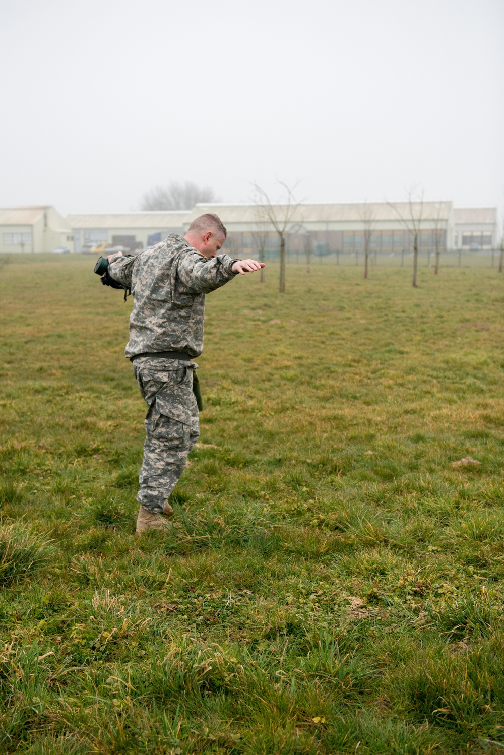 39th Signal Bn CBRN training