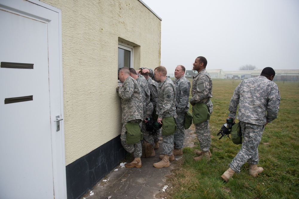 39th Signal Battalion CBRN training