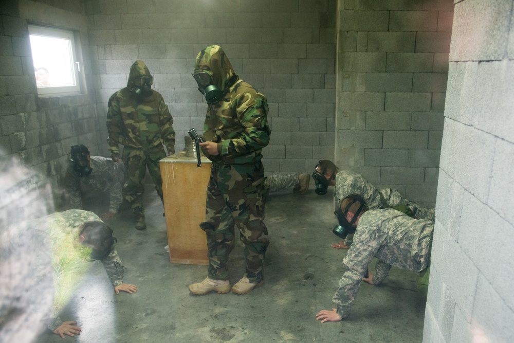 39th Signal Battalion CBRN training