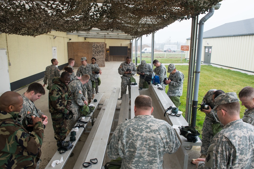 39th Signal Battalion CBRN training