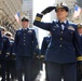 Coast Guard members march in NYC’s 254th St. Patrick’s Day Parade