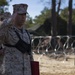 2nd Transportation Support Battalion Marine are awarded for participating in Operation Rolling Thunder