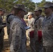 2nd Transportation Support Battalion Marine are awarded for participating in Operation Rolling Thunder