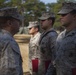 2nd Transportation Support Battalion Marine are awarded for participating in Operation Rolling Thunder