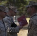 2nd Transportation Support Battalion Marine are awarded for participating in Operation Rolling Thunder