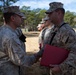 2nd Transportation Support Battalion Marine are awarded for participating in Operation Rolling Thunder