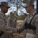 2d Transportation Support Battalion Marines are awarded for participating in Operation Rolling Thunder