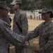 2d Transportation Support Battalion Marines are awarded for participating in Operation Rolling Thunder