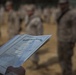 2nd Transportation Support Battalion Marines are awarded for participating in Operation Rolling Thunder