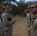 2nd Transportation Support Battalion Marines are awarded for participating in Operation Rolling Thunder